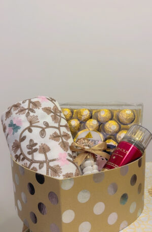 Blush & Bloom Heart Box